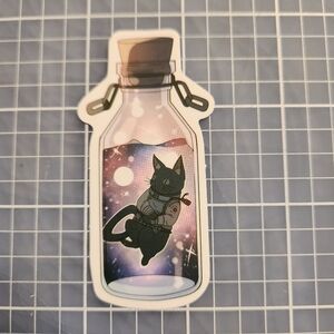 10/$10 Stickers Cat Moon